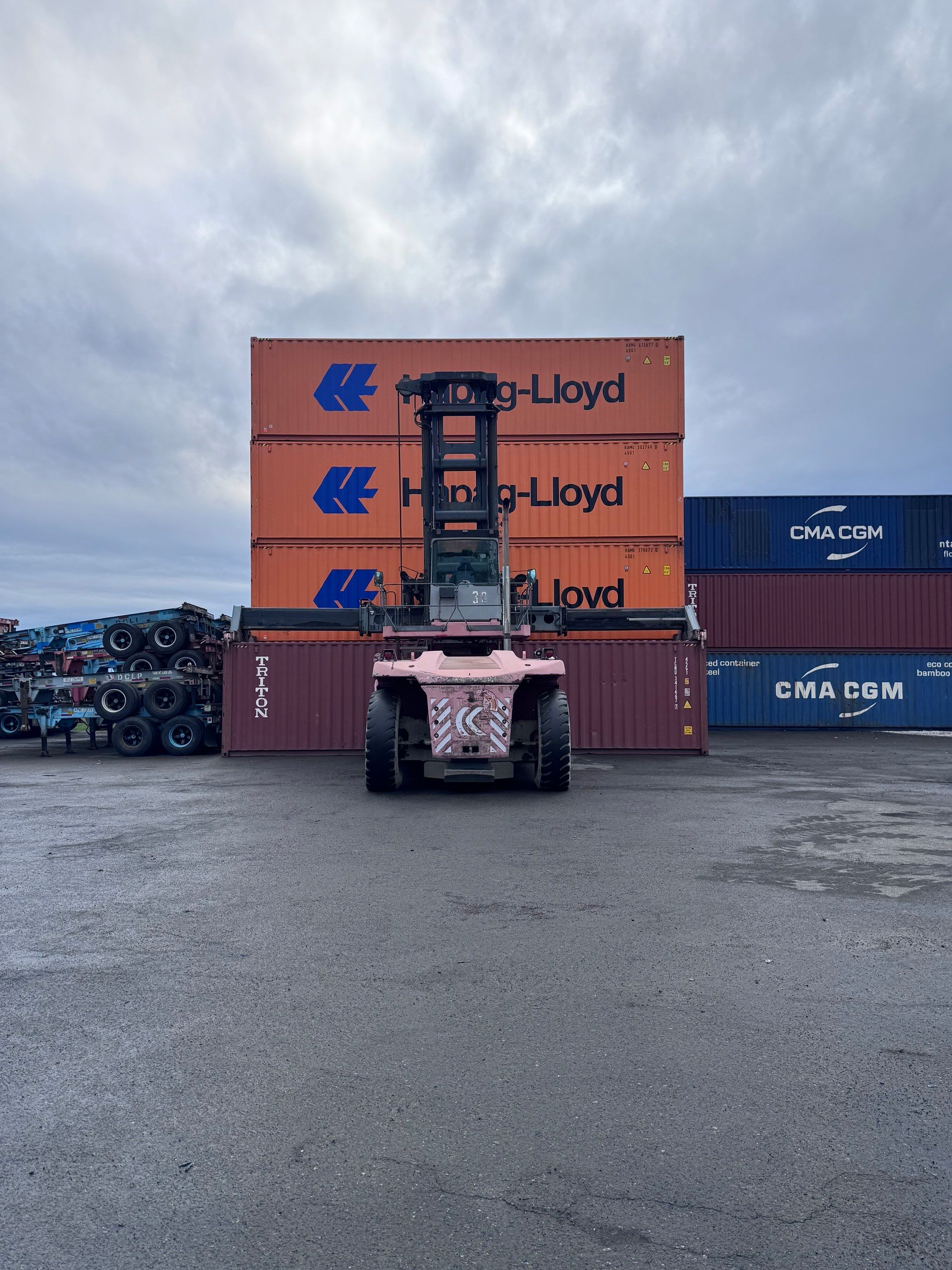Container maintenance and repair