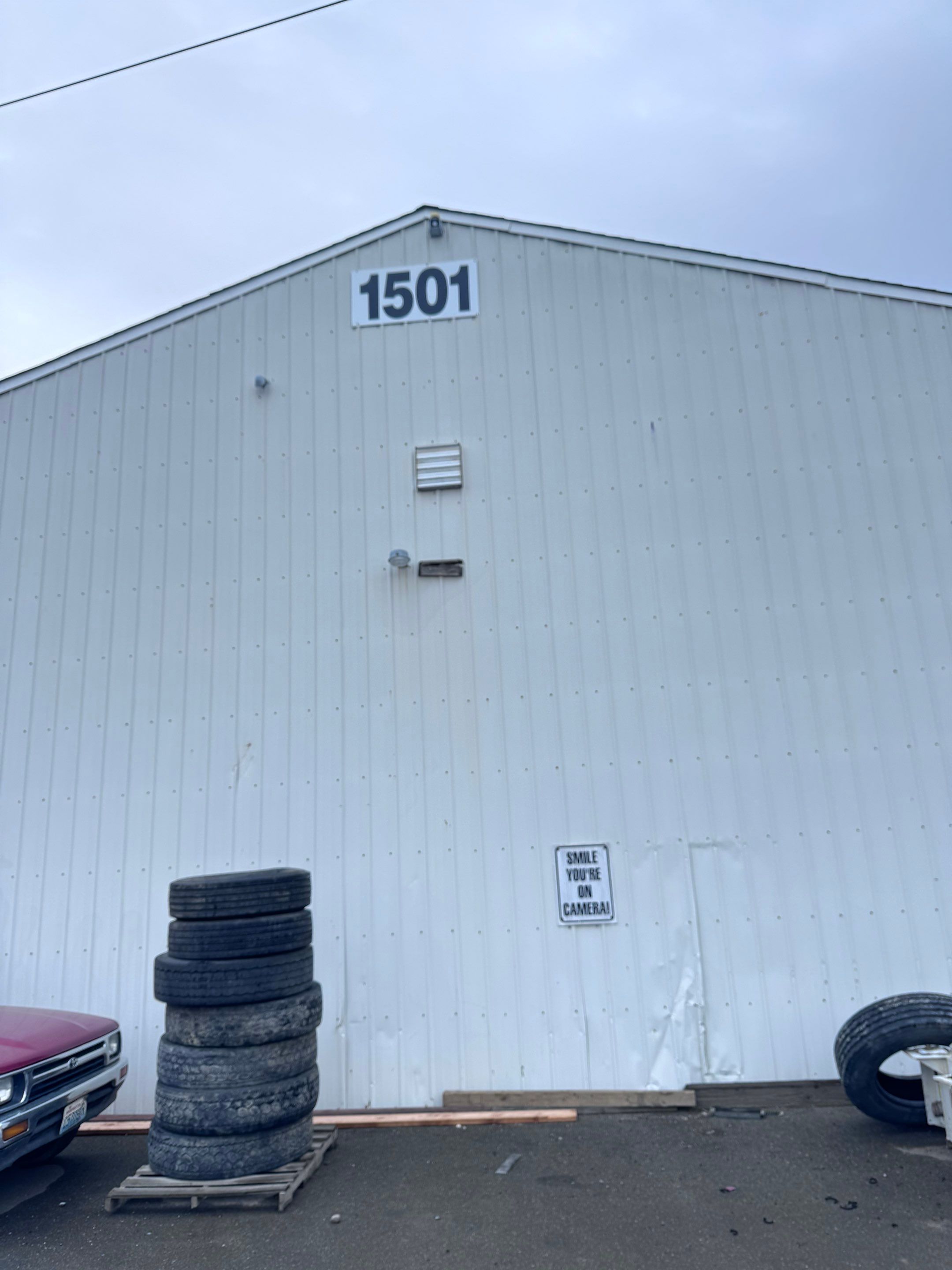 Port drayage truck
